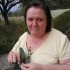 Ma mamy dans notre jardin ....