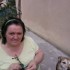 Ma mamy dans notre jardin ....
