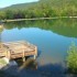Nous au lac ce matin