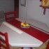 Porte et table