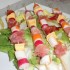 brochettes crudités