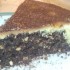 Gâteau Vanille. Coeur Chocola