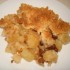 Crumble aux fruits du verger e