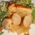 Feuilleté au boudin blanc, po
