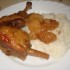 Canard au miel et aux navets