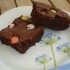 Brownies au chocolat noir et a