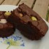 Brownies au chocolat noir et a