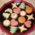Petits biscuits colorés de No