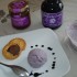 Crème glacée à la violette
