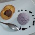 Crème glacée à la violette