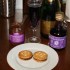 Crème glacée à la violette