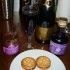 Crème glacée à la violette