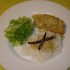 Poulet à la crème et à la v