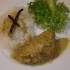 Poulet à la crème et à la v
