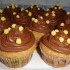 Cupcakes noisette, ganache cho