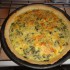 Quiche aux fanes de carottes