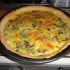 Quiche aux fanes de carottes