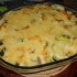 Gratin de courgettes au saumon