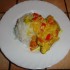 Curry de poulet au lait de coc