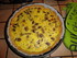 Quiche aux champignons et parm