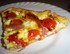 Tarte aux tomates cerises et a