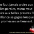 La confiance ce gagne.........