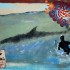 Shark and Surf en sable