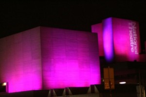 Le National Theatre. Rose.