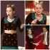 Miley portant une robe fraise , samedi 0