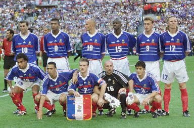 Les bleus de 1998