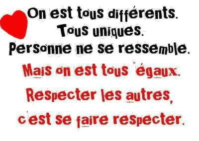 C&rsquo;est &ccedil;a le respect