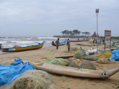 la plage de mamallapuram