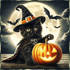 Chats Halloween