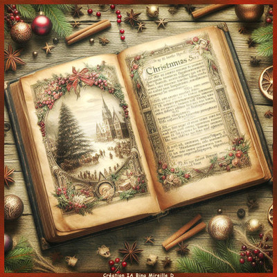 Livre Ancien de Noël