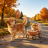 La balade des chiens heureux �