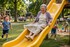 Au parc,c'est mamie qui décide.