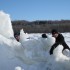 Le pont de glace:balade sur le