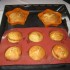 Muffins bananes rhum chocolat 