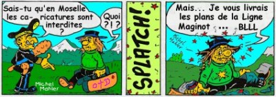 Bande dessinée © 2005 by Michel Mahler - Le Réveil des Marmottes