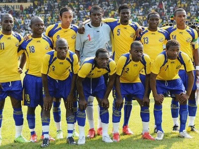 L’equipe du Gabon