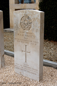 la tombe du soldat Hallett