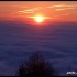 Lever du soleil sur mer de bro