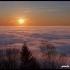 Lever du soleil sur mer de bro