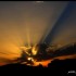 Le coucher de soleil