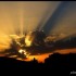 Le coucher de soleil