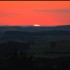 Coucher du soleil  sur les con