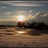 Soleil entre glace et neige
