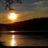 Coucher du soleil  sur le Lac 