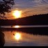 Coucher du soleil  sur le Lac 