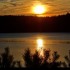 Coucher du soleil  sur le Lac 